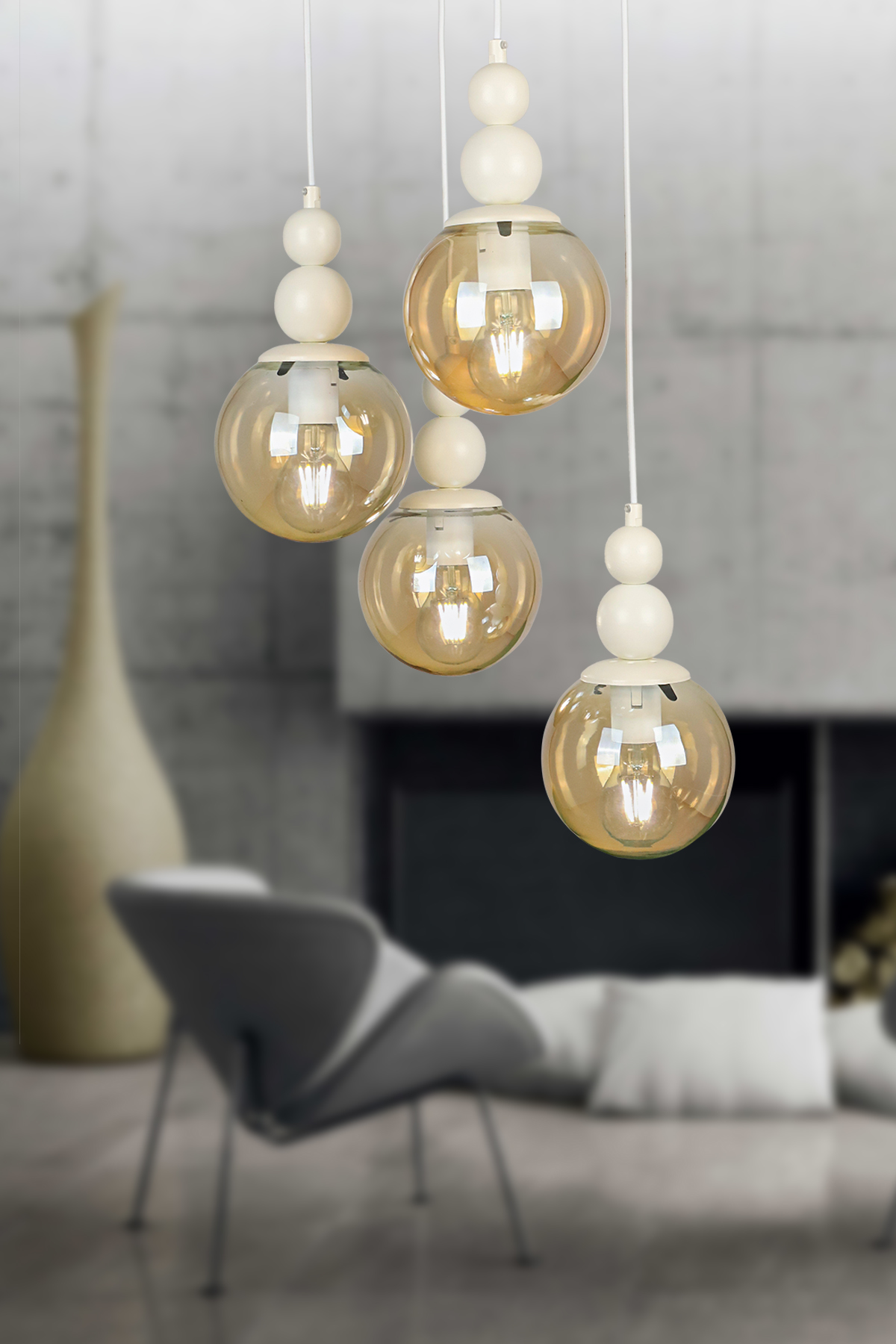 Sonsuz Chandelier White